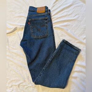Levi's Women's Dark Blue Wedgie Jeans